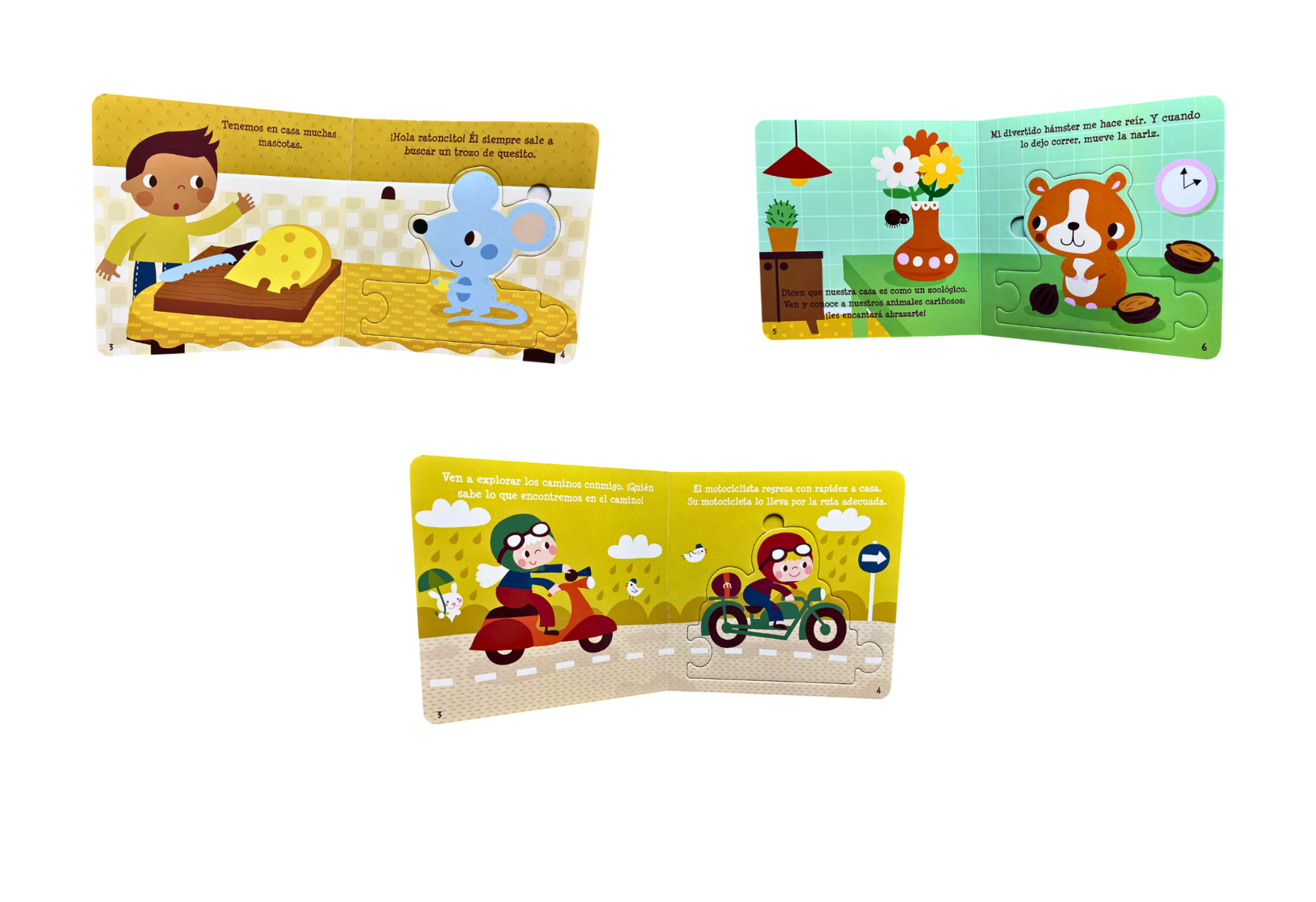 Libro Tren Rompecabezas