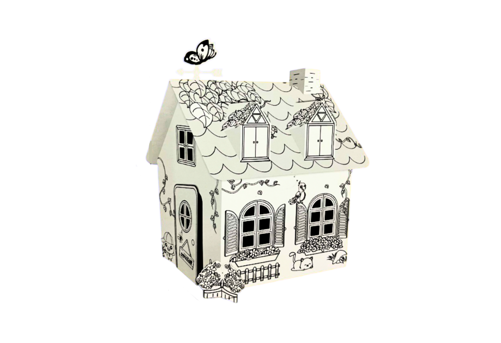 Casita Armable Para Pintar – Libélula