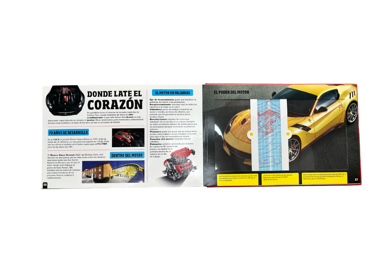 Libro Autos Ferrari F1 Con Xray - Image 4