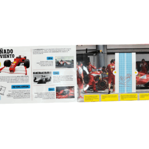 Libro Autos Ferrari F1 Con Xray