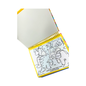 Libro Dinos Pinta con Rotulador de Agua